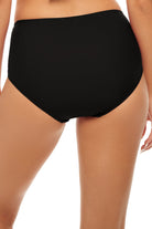 H20 Retro Highwaisted Bikini Bottom BLK XXL