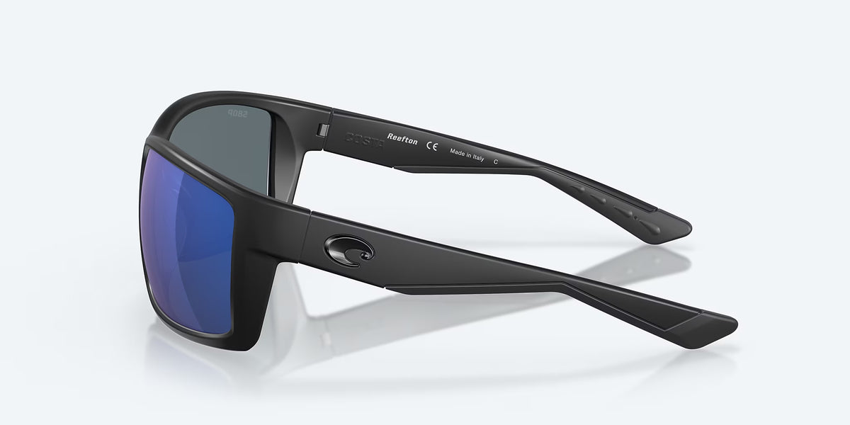 Costa Del Mar Reefton Polarized Sunglasses Blackout BlueMirror 580P