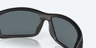 Costa Del Mar Reefton Polarized Sunglasses Blackout BlueMirror 580P
