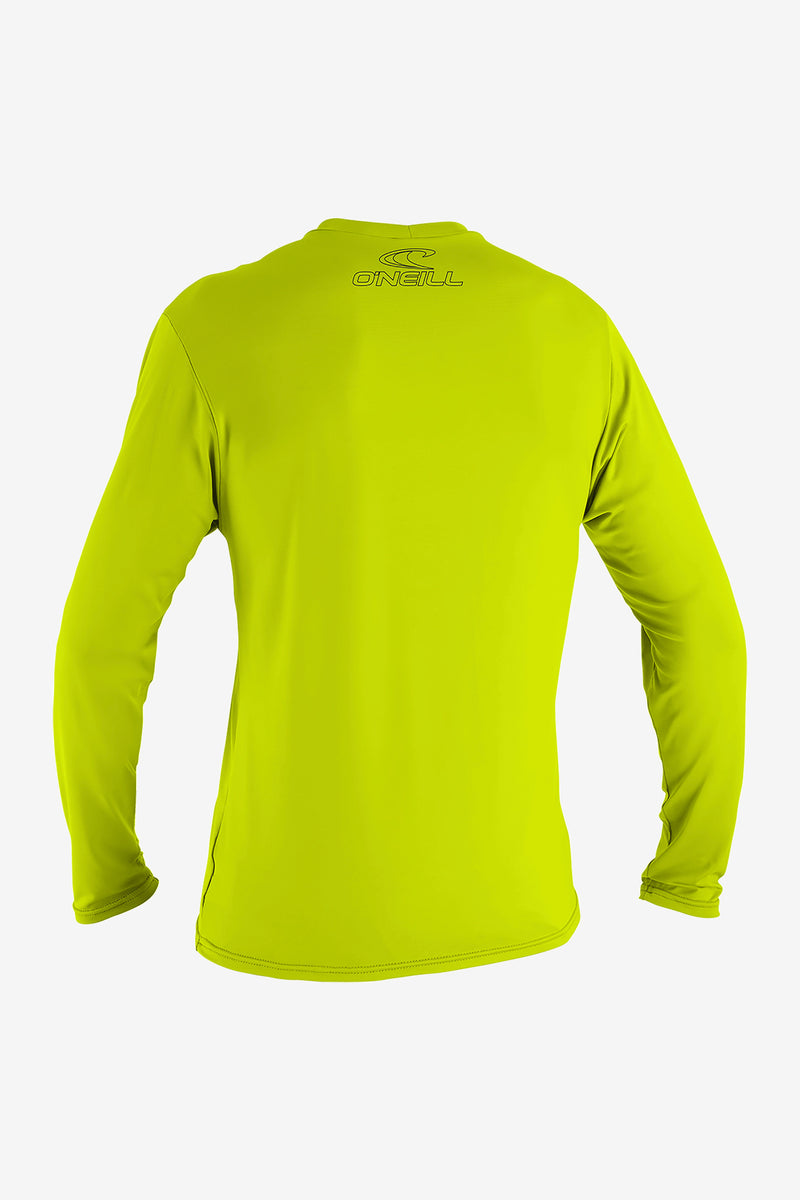 O'Neill Youth Basic L/S Rash Tee Lime 14