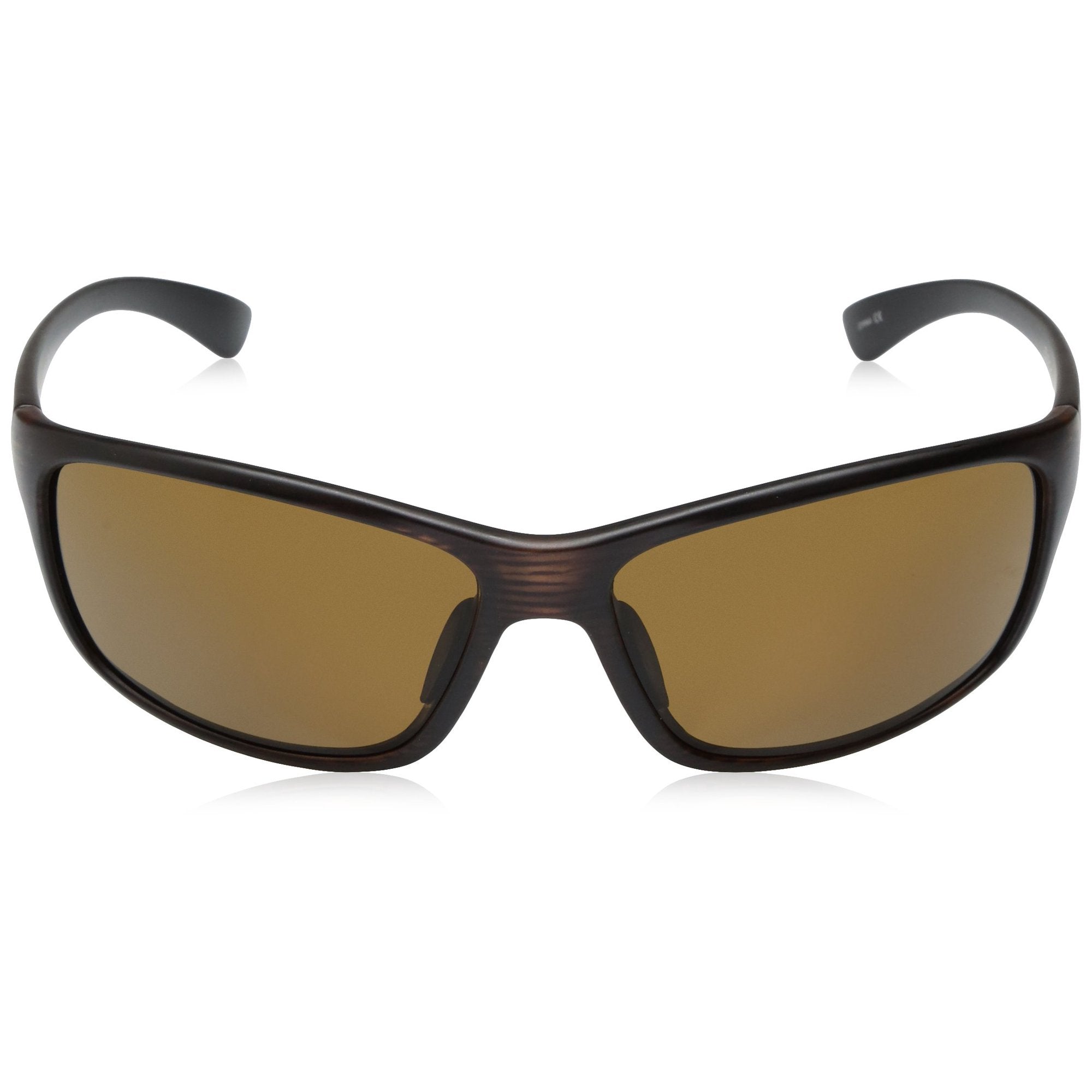 SunCloud Sentry Polarized Sunglasses  BurnishedBrown Brown Wrap