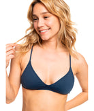 Roxy Beach Classics Athletic Triangle Bikini Top BSP0-Moodindigo M