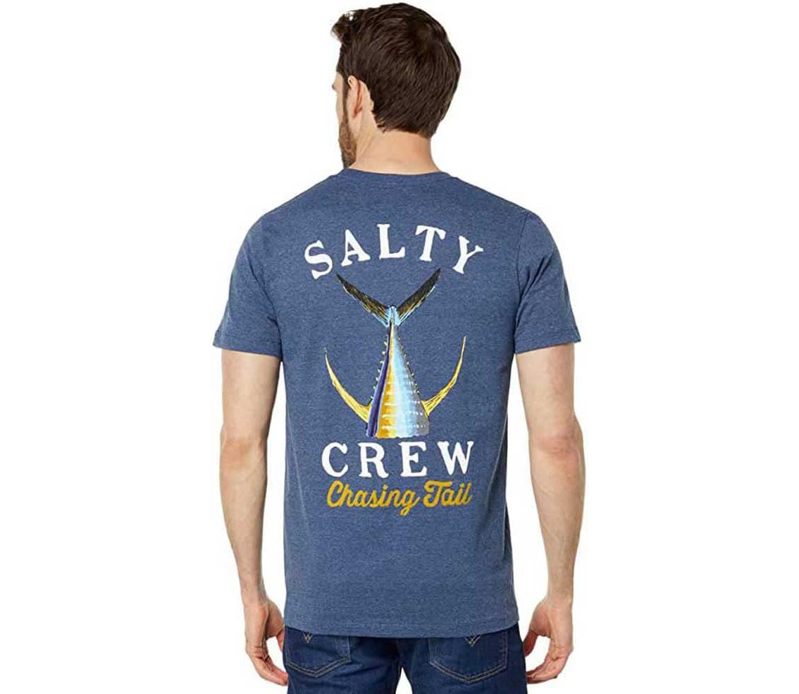 Salty Crew Tailed SS Tee  Navy Heather XL