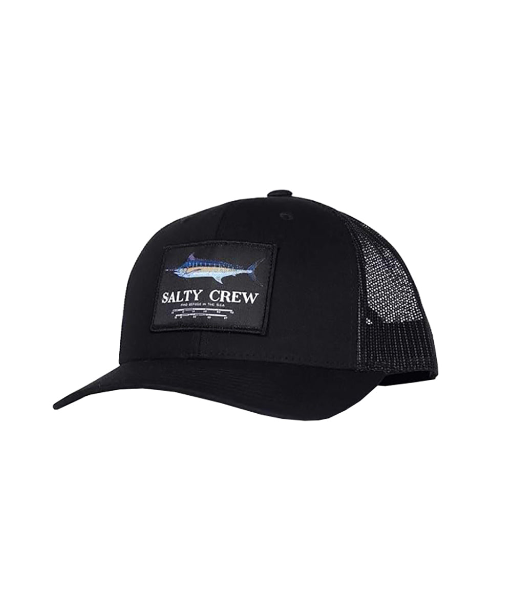 Salty Crew Marlin Mount Trucker Hat Black OS