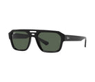 Ray-Ban Corrigan Sunglasses Black DkGreen