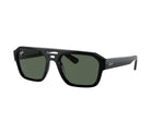 Ray-Ban Corrigan Sunglasses Black DkGreen
