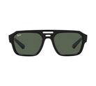Ray-Ban Corrigan Sunglasses Black DkGreen