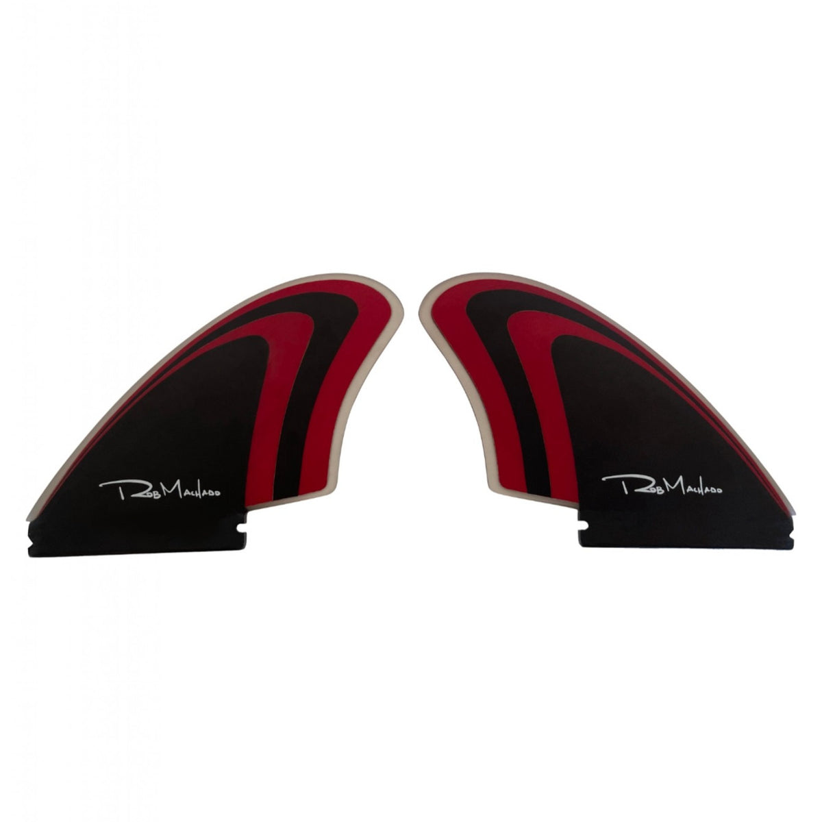 Firewire Machado Twin Keel Fin Red/Black