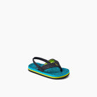 Reef Little Ahi Boys Sandal Blue Coral 5 C