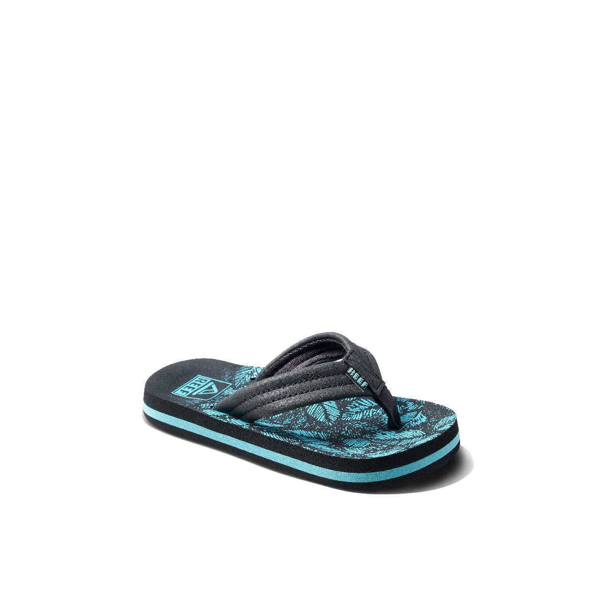Reef Ahi Boys Sandal Aquifer Palm 5 Y