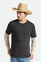 Brixton Houston Straw Cowboy Hat NATUR-Natural L/XL