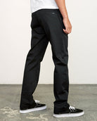 RVCA The Weekend Straight Fit Chino BLK 28
