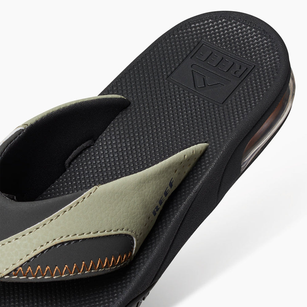 Reef Fanning Boys Sandal Olive-Sudan 1 Y