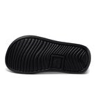Reef Little One Slide Boys Sandal Black-Tan 4 C