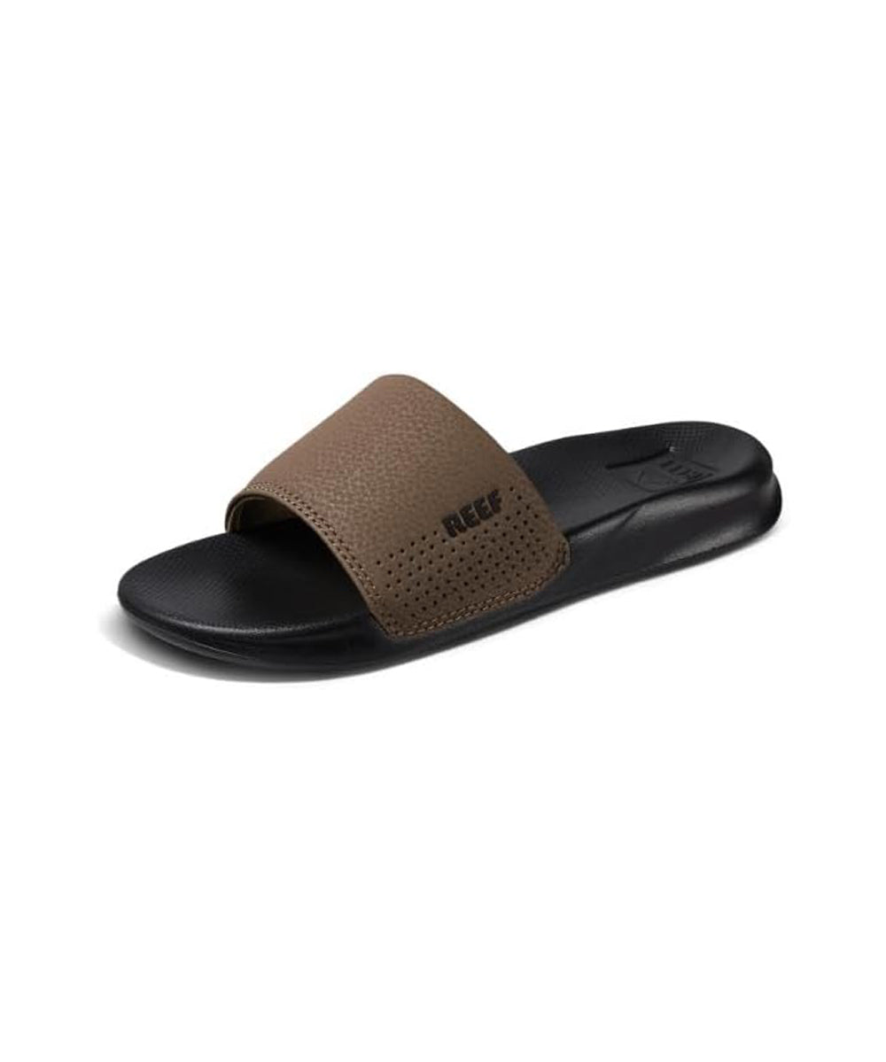 Reef One Slide Boys Sandal Black-Tan 13 C