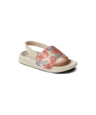 Reef Little One Slide Girls Sandal Vintage Hawaiian 4 C