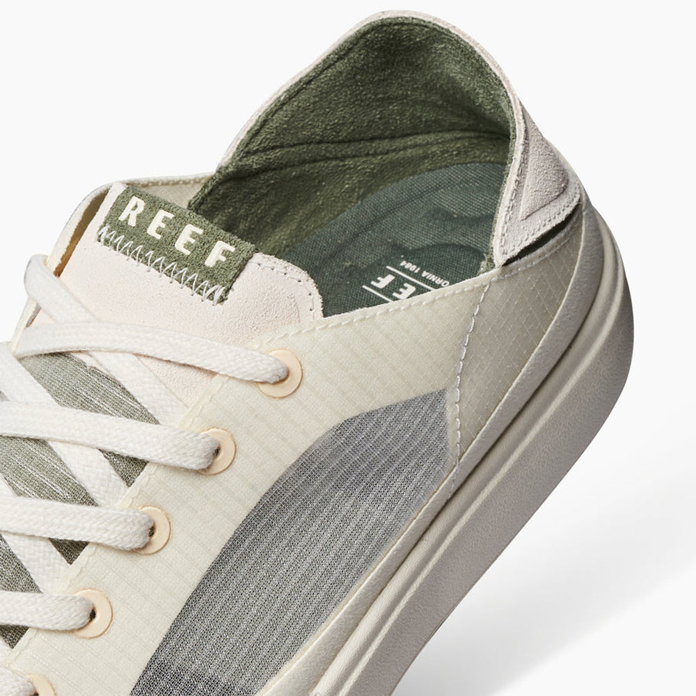 Reef Navigator Mens Shoe White-Forest 8.5
