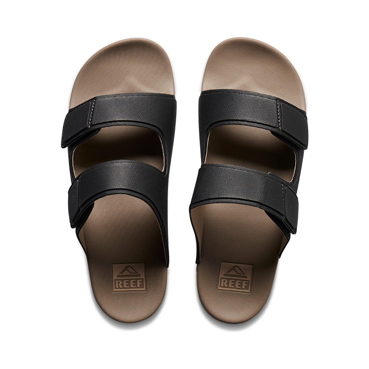 Reef Cushion Tradewind Mens Sandal Black-Fossil 10