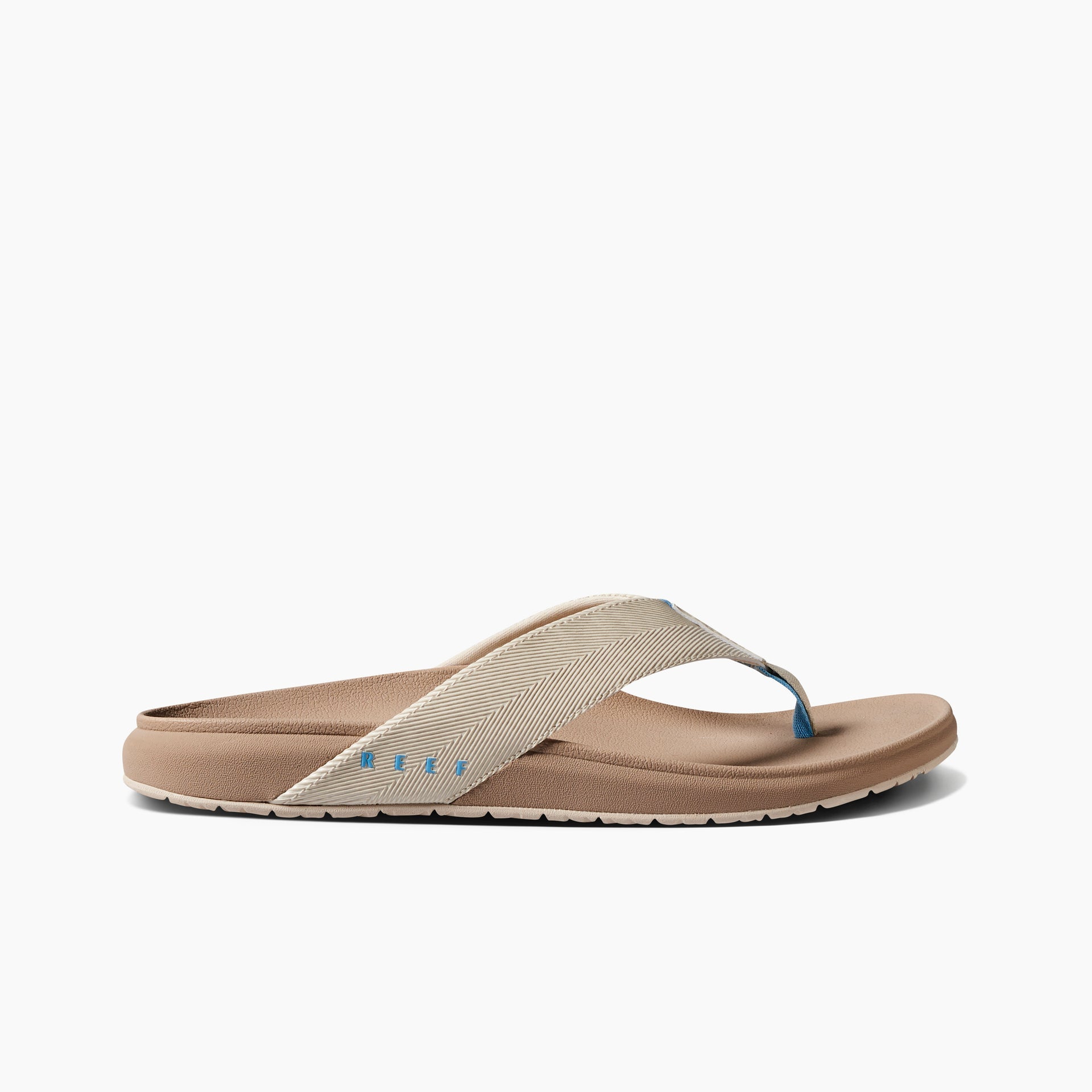 Reef The Raglan Mens Sandal Tan-Blue 9