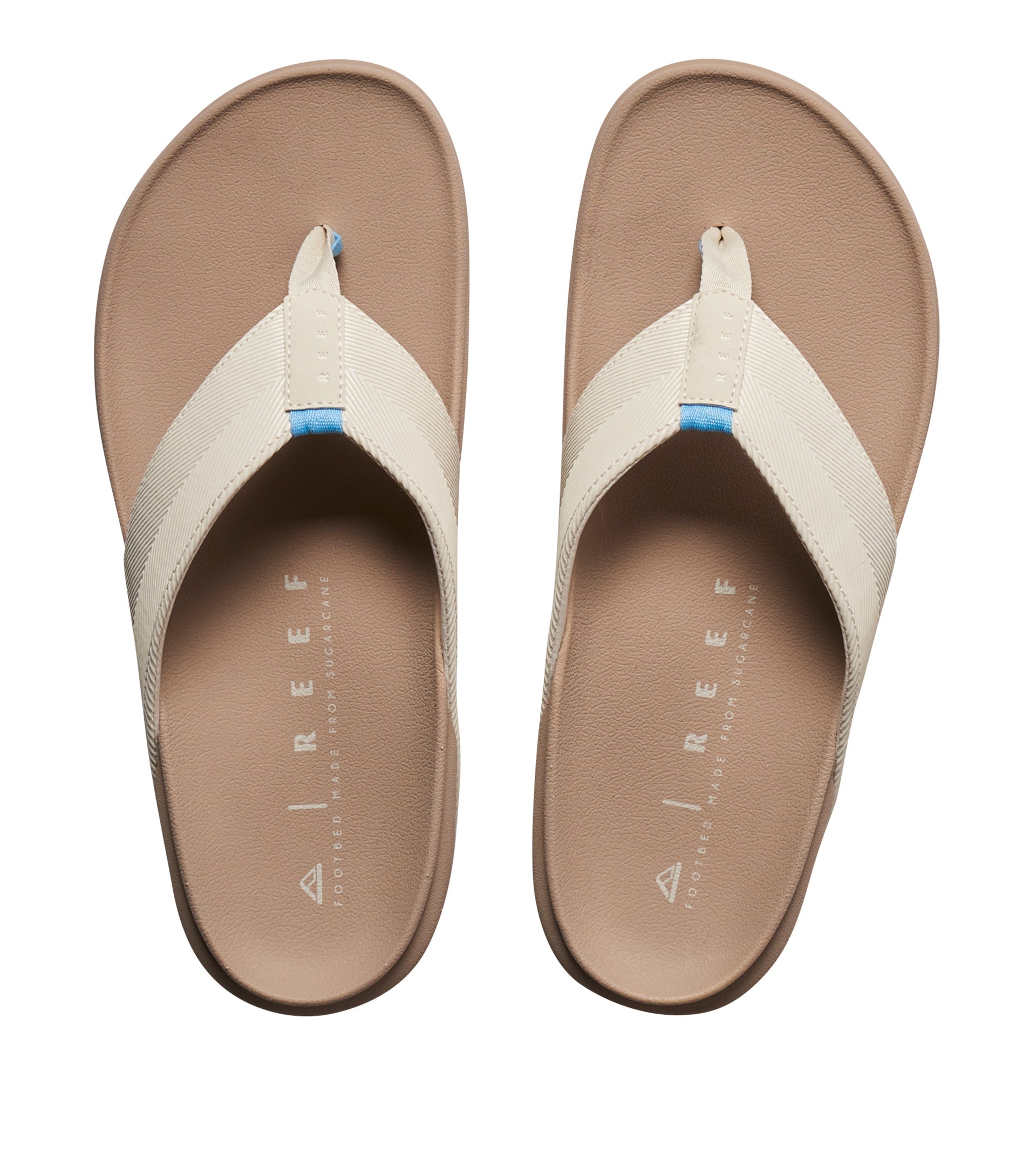 Reef The Raglan Mens Sandal Tan-Blue 10