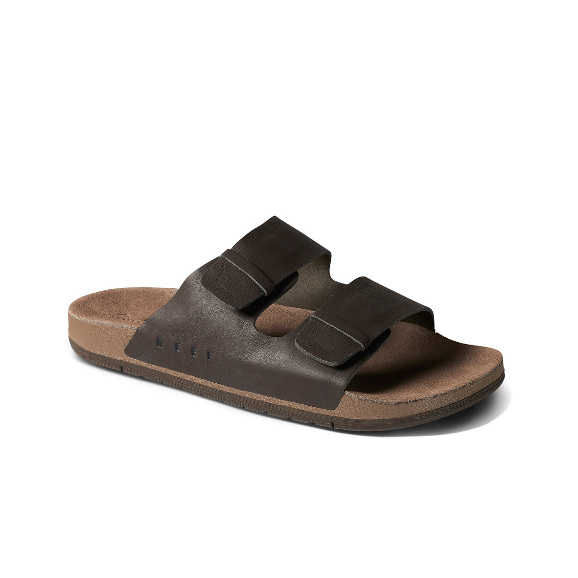 Reef Ojai Two Bar Mens Sandal Brown Leather 11