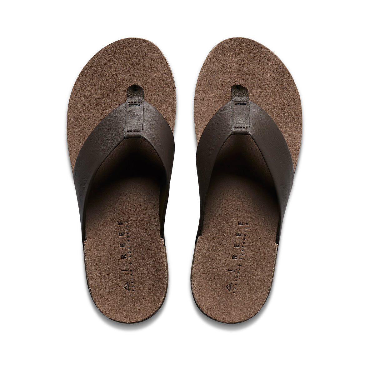 Reef Ojai Mens Sandal Brown Leather 12