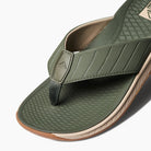 Reef The Deckhand Mens Sandal Olive-Gum 11