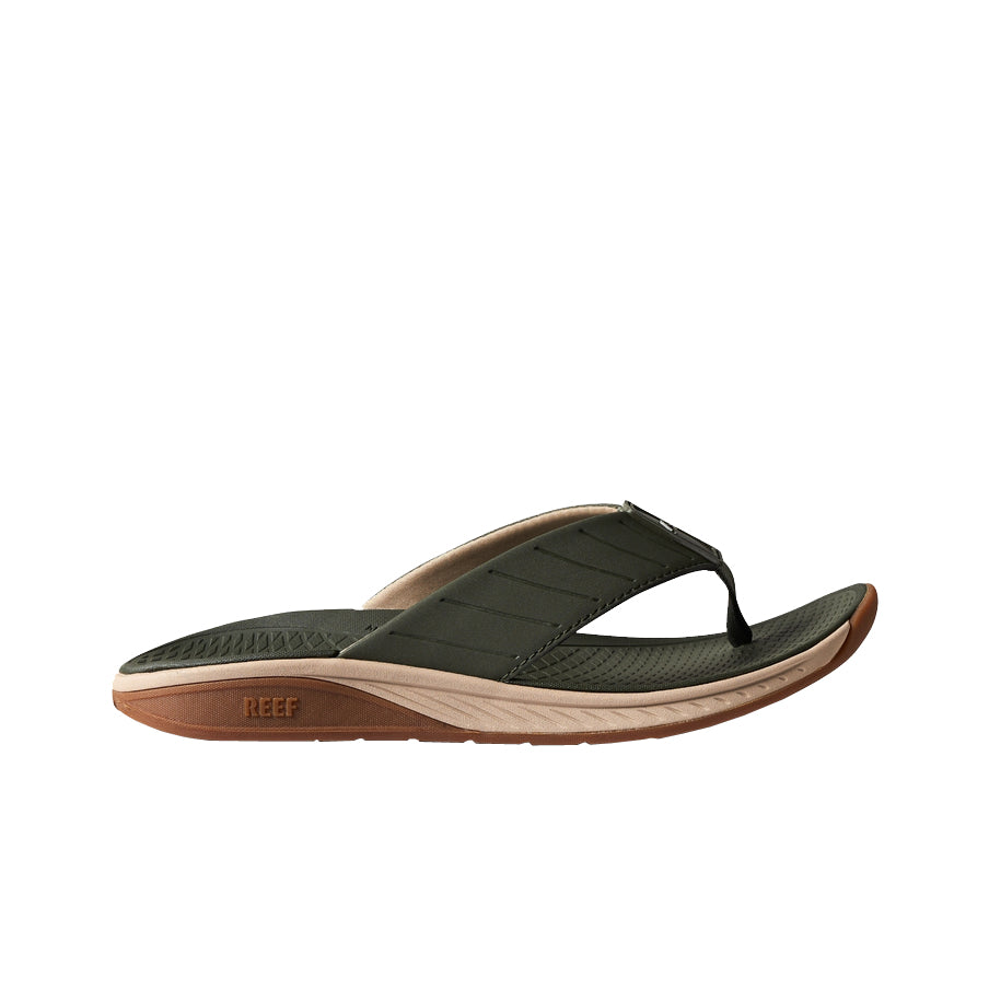 Reef The Deckhand Mens Sandal Olive-Gum 8