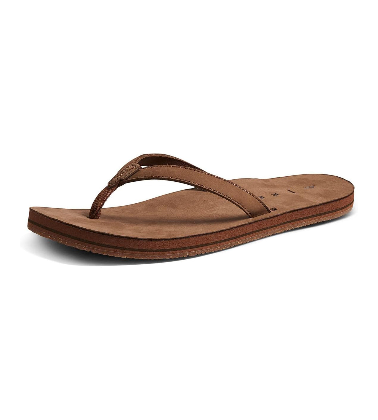 Reef Solana Leather Womens Sandal Classic Brown 5