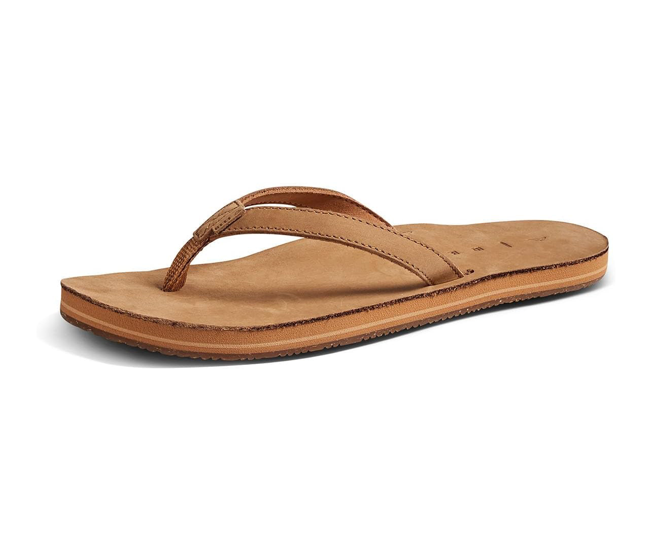 Reef Solana Leather Womens Sandal Tan 6