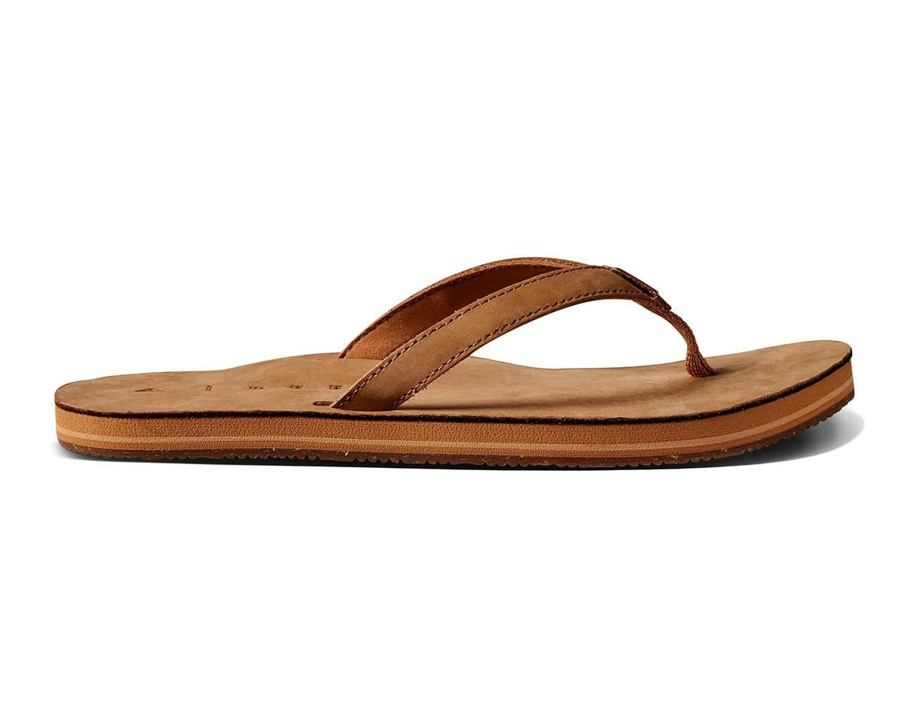 Reef Solana Leather Womens Sandal Tan 6