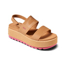 Reef Water Vista Higher Womens Sandal Natural-Hot Pink 9