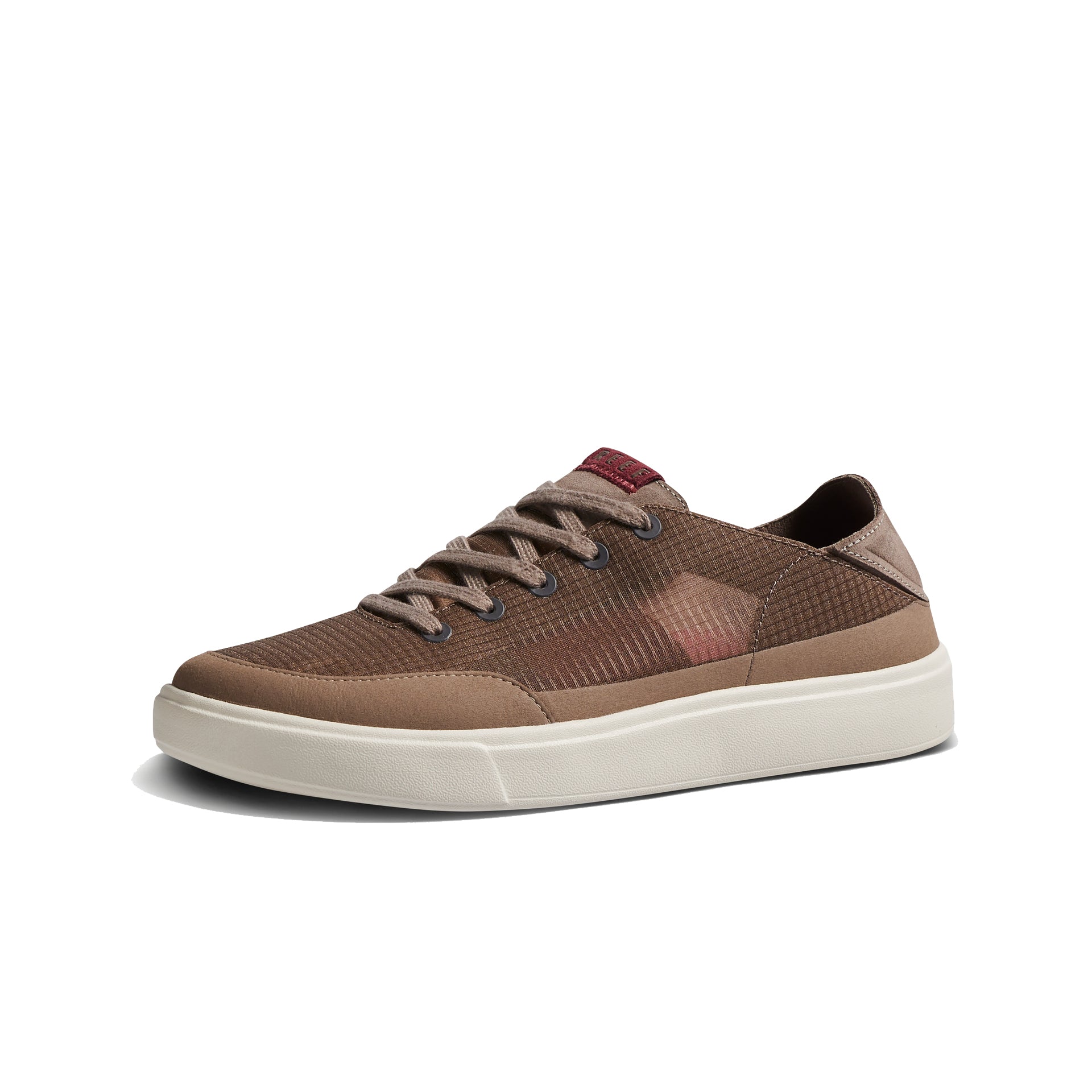 Reef Navigator Mens Shoe Fossil-Maroon 11.5