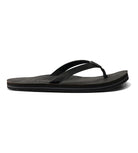 Reef Solana Leather Womens Sandal Dusty Black 10