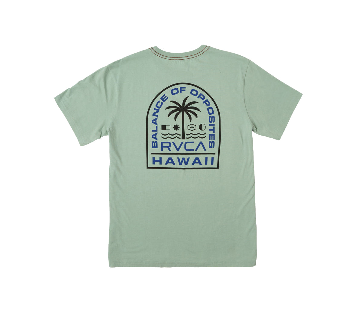 RVCA Tropics FL SS Tee
