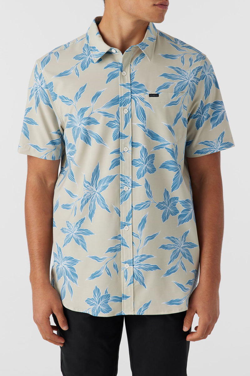 O'NEILL TRVLR UPF TRAVERSE SS RELAXED KHA2-LT KHAKI 2 L