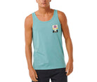 RIP CURL SURF REVIVAL PEAKING TANK 3458-DUSTY BLUE S