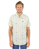 Rip Curl Hula Breach SS Shirt 8872-VINTAGE YELLOW S