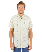Rip Curl Hula Breach SS Shirt 8872-VINTAGE YELLOW XL