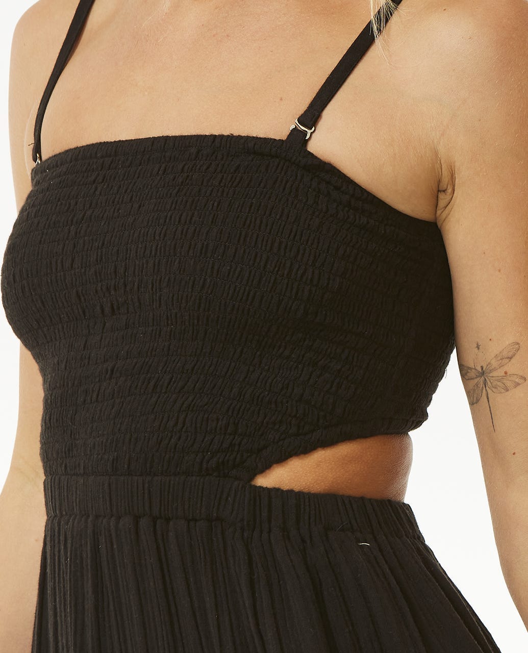 RIP CURL PREMIUM SURF MAXI DRESS 0090-BLACK XS