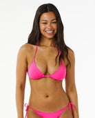 Rip Curl Classic Surf Sliding Tri 0597-HOT PINK L