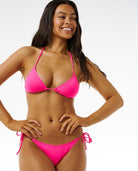 Rip Curl Classic Surf Sliding Tri 0597-HOT PINK L