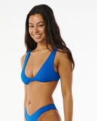 RIP CURL PREMIUM SURF BRALETTE 0070-BLUE M