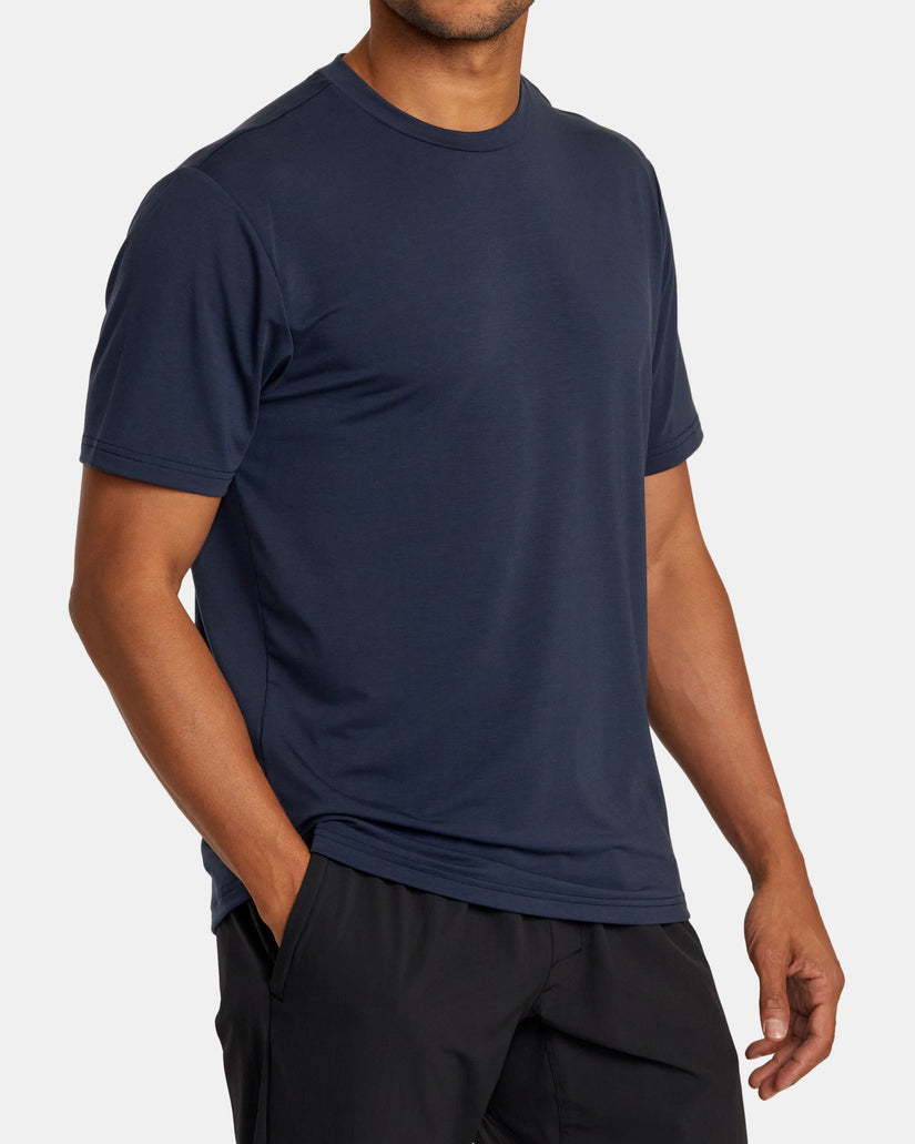 RVCA Balance SS Tee IND Indigo L