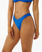 Rip Curl Premium Surf High Leg Skimpy 0070-BLUE M