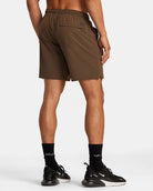 RVCA Yogger Stretch Short MOC-Mocha M