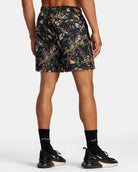 RVCA Yogger Stretch Short GRY8-REAL TREE XL