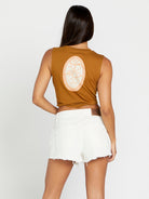 VOLCOM 1991 STONED SHORT SWH-STAR WHITE 25