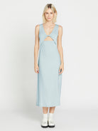 VOLCOM STONE LUZ DRESS MST-MIST L