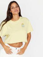 VOLCOM JUST A TRIM SS FDL-FADED LEMON M
